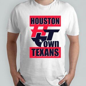 Houston Texans Team Town Logo Classic NFL Fan Gift Shirt 98